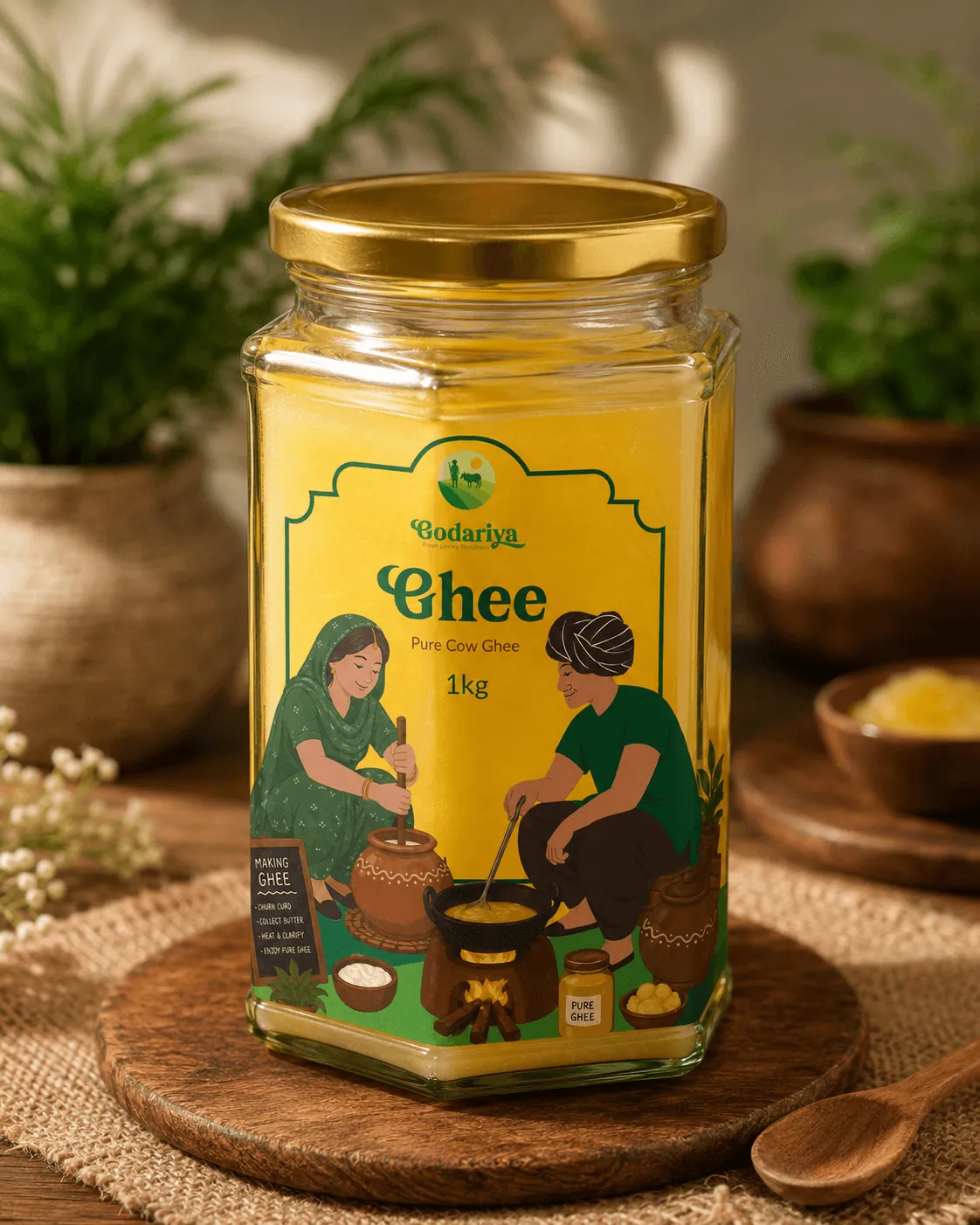 Ghee Jar